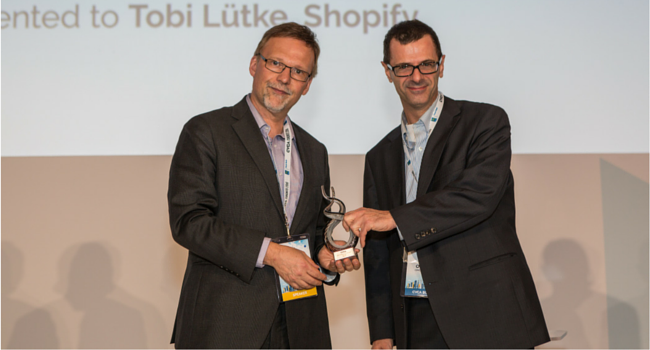 Tobi Lütke named CVCA’s 2016 Entrepreneur of the Year Award winner